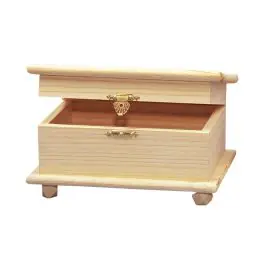 Schnäppchen Holz-Schatulle