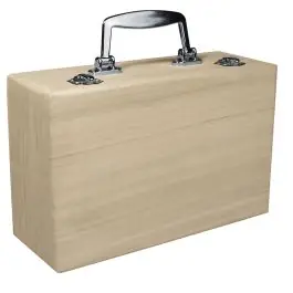 Holz-Koffer mit Kunststoffgriff Bestseller