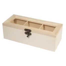 Holz Teebox FSC Mix Credit Begrenztes Angebot
