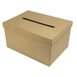 Jetzt Kaufen Pappmaché Kartenbox, FSC Recycled 100%