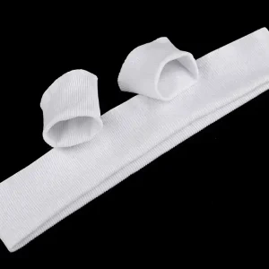 Markenprodukt Bündchenstoff elastisch Breite 7 cm Set (2x Ärmel, 1x Taille)