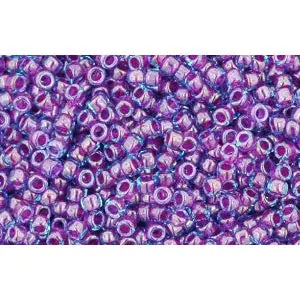 Jetzt Bestellen cc252 - Toho rocailles perlen 15/0 inside colour aqua/purple lined (5g)