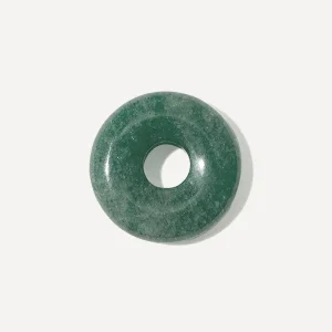 (Passend zu Ohrringen ≥ 17 mm)Dreamy Donut Jade Green Ohrring-Charm Schneller Versand